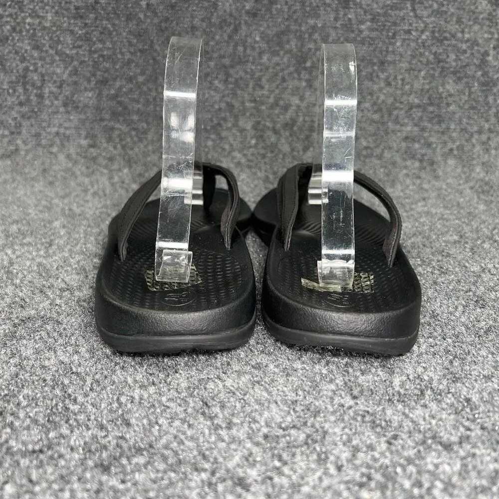 Superfeet Sandals Women's 11 Black Athletic Comfort Plantar Fasciitis Flip Flops